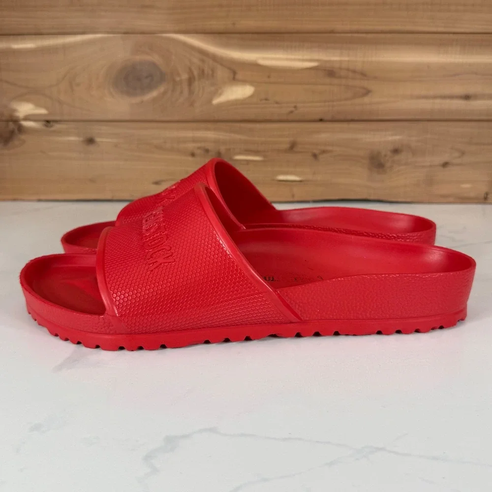 Birkenstock Barbados EVA Red Sport Slide Sandals Mens 11 US/ 44 Waterproof